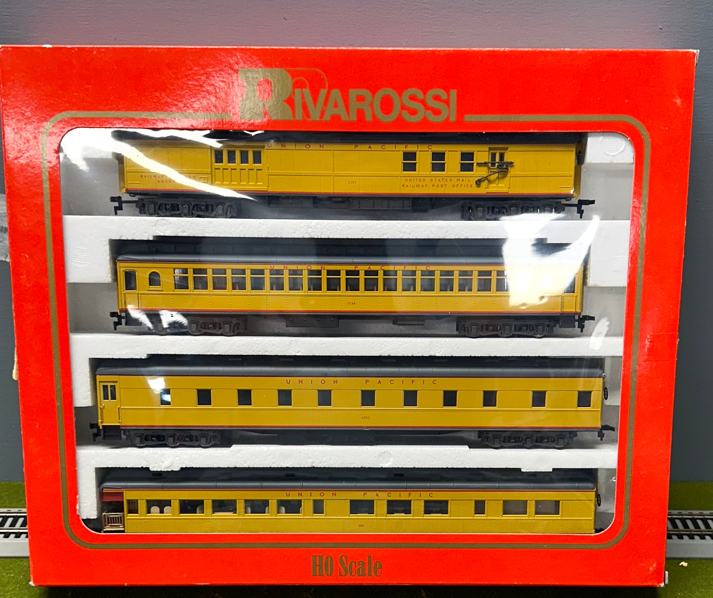 RivaRossi 6891 'B' Set HO 1920's Union Pacific Passenger 4 car pack