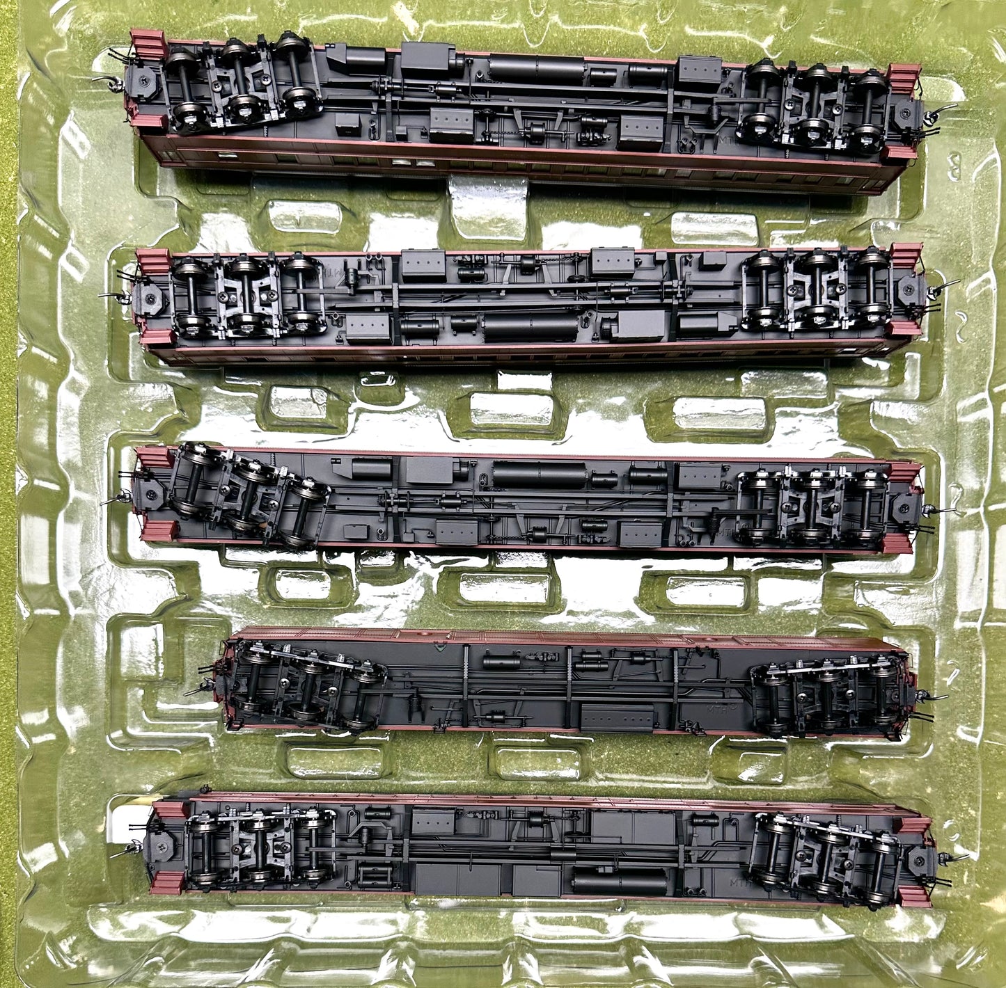 MTH HO 80-40001 HeavyWeight Pennsylvania Passenger Cars 6-Car Set