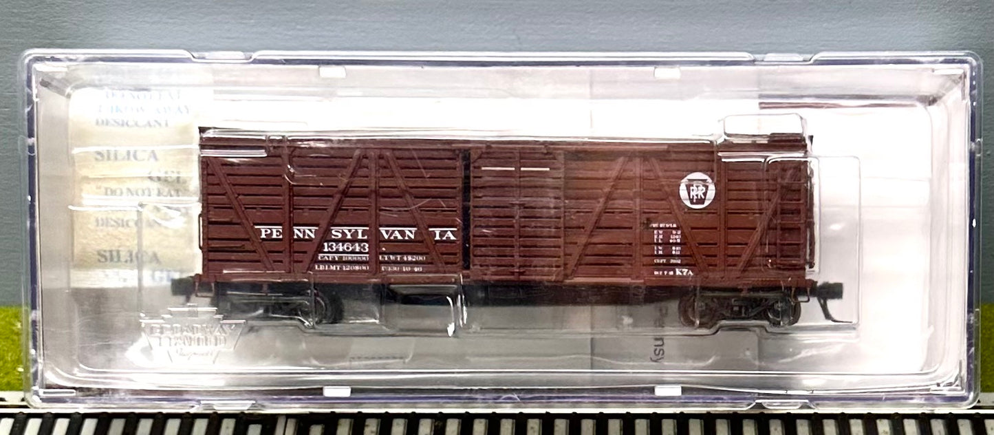 Broadway Limited HO 868 Pennsylvania Stock Cars No Sound 4 pack