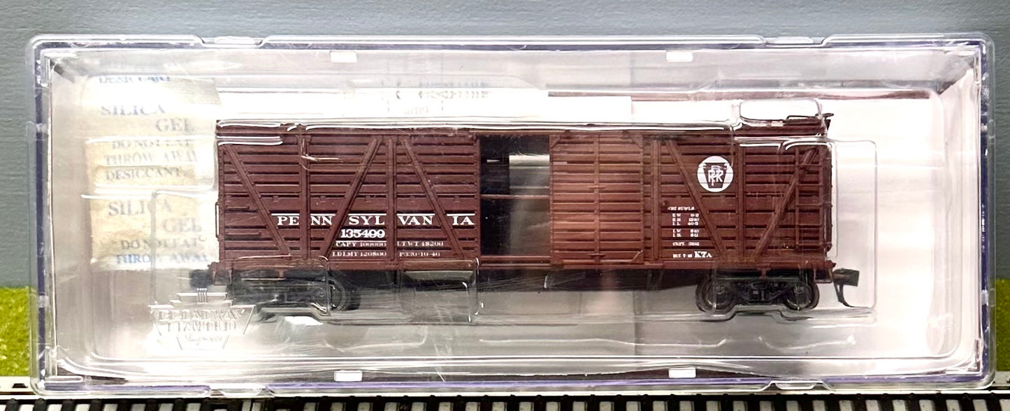 Broadway Limited HO 868 Pennsylvania Stock Cars No Sound 4 pack