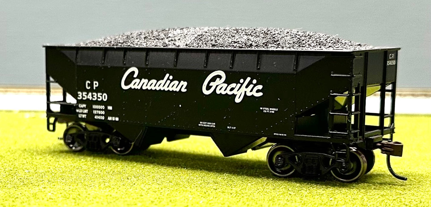 Athearn HO 70835 Canadian Pacific 34' 2- Bay Hoppers (Offset) 6 Pack