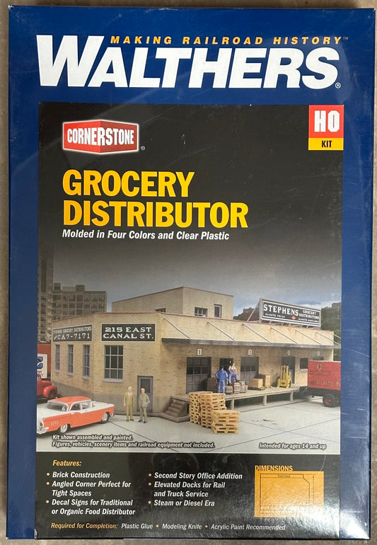 Walthers 933-3760 HO Scale Grocery Distributor Kit