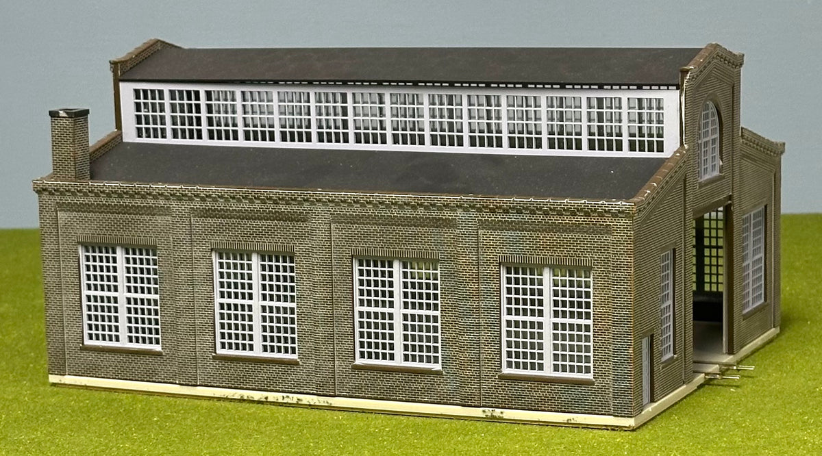 Walthers 933-4021 HO Scale Union Crane And Shovel Building Fully Assembled