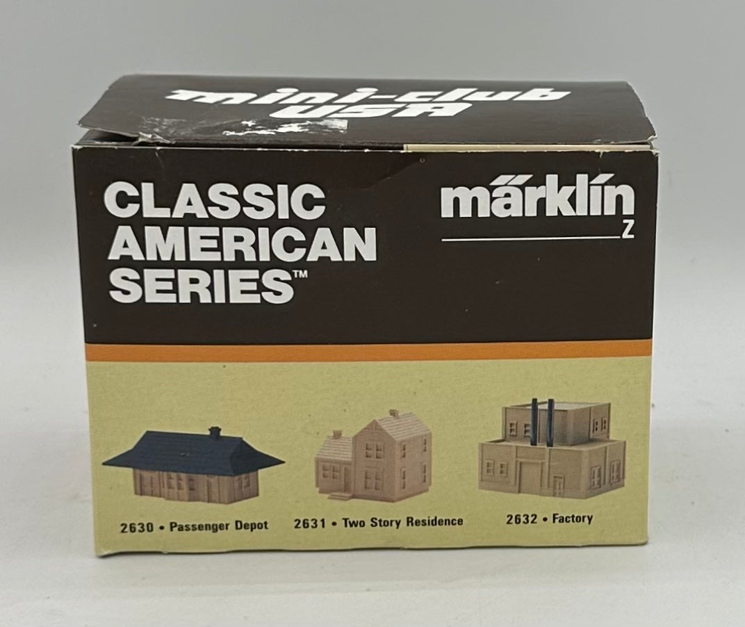 Marklin 2637 Z Scale Classic American Series "Country Church" Resin Building