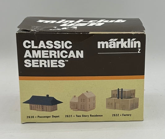 Marklin 2637 Z Scale Classic American Series "Country Church" Resin Building