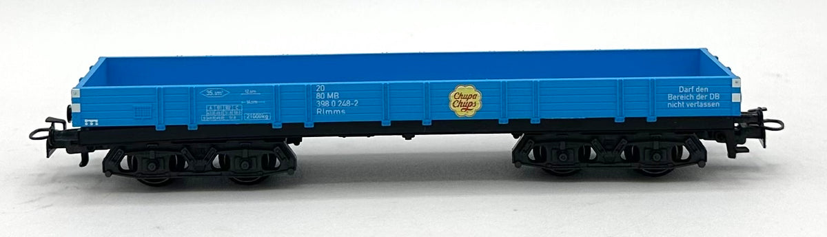 Marklin 94255 HO Scale Special Promotional Low-sided Freight/Gondola " Chupa Chups"
