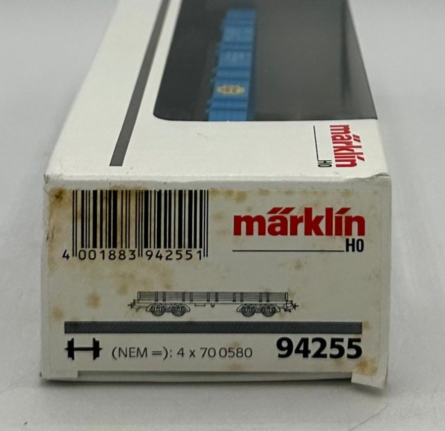 Marklin 94255 HO Scale Special Promotional Low-sided Freight/Gondola " Chupa Chups"