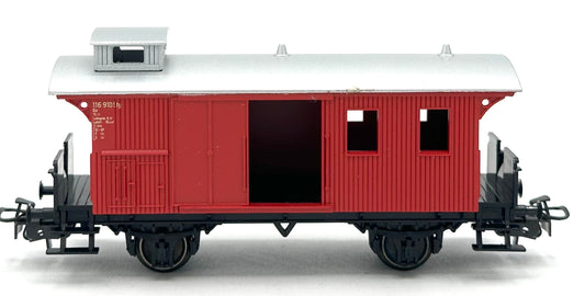 Marklin 116 910 HO Scale Fire Brigade Equipment/Crew Car