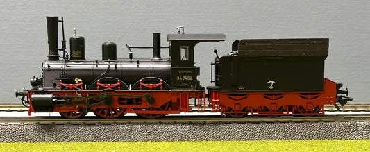Marklin HO Rare 34972 BR 34.74 0-3-0 3-Rail Analog AC Steam Locomotive