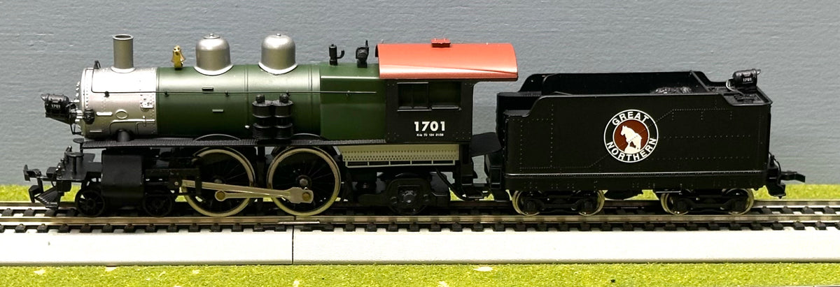 Mantua HO 336-561 Great Northern 4-4-2 Atlantic w/Tender DC Steam Locomotive