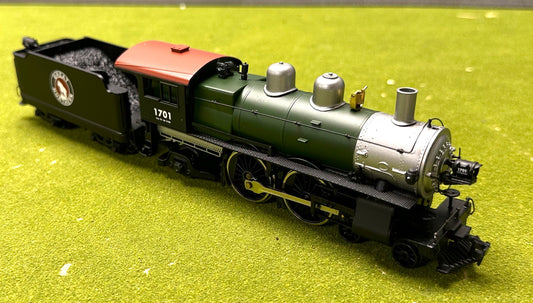 Mantua HO 336-561 Great Northern 4-4-2 Atlantic w/Tender DC Steam Locomotive