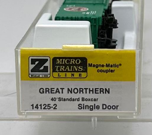 Micro Trains MTL Z Scale 14125-2 Great Northern 40' Boxcar