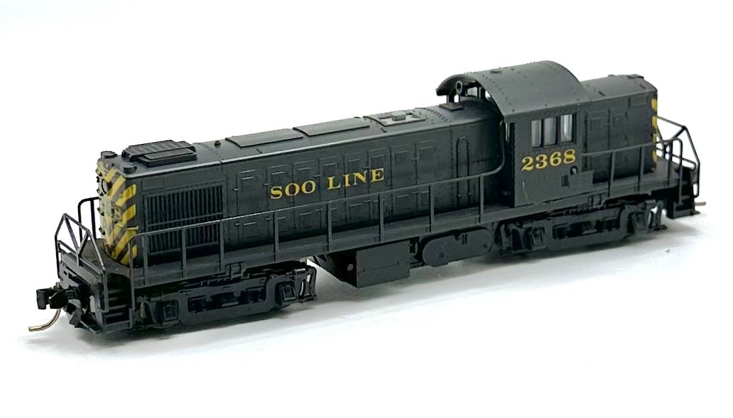 Atlas/Kato N Scale 4406 Soo Line RS-1 DC Diesel Locomotive 2368.