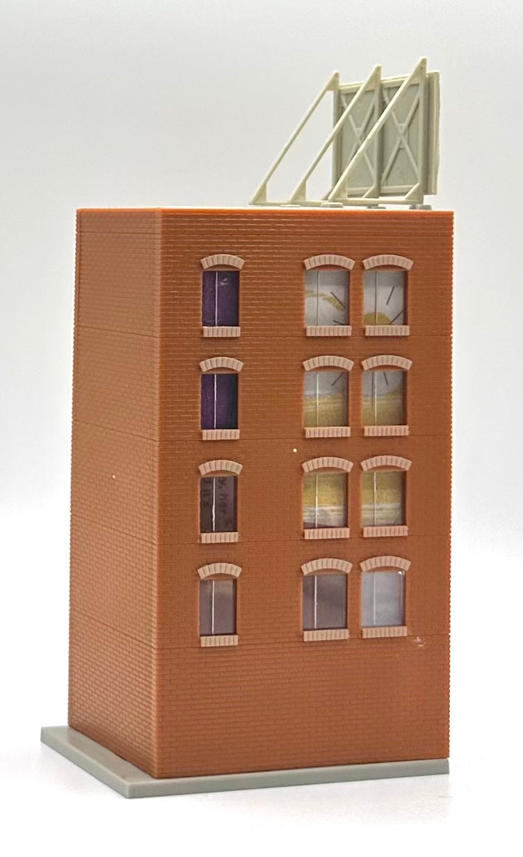 Tomix N Scale 4044 5-Story Office/Apartment Block.