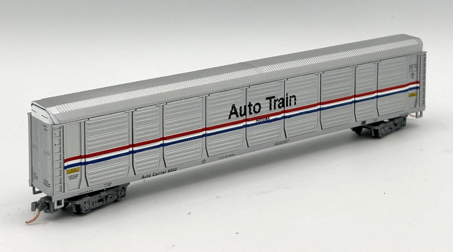 ConCor0001-603036-1 N Scale Amtrak Auto Train Tri-Level AutoRack Car W/MT
