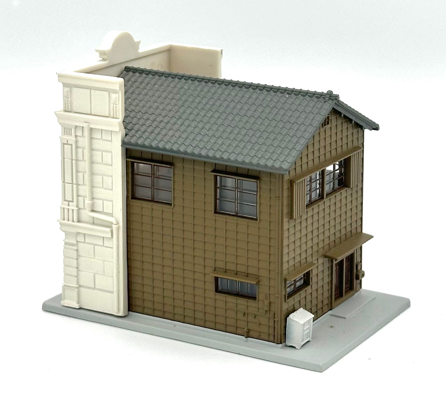 Kato N Scale 23-473 Stone Masonry Construction Shop Fully assembled