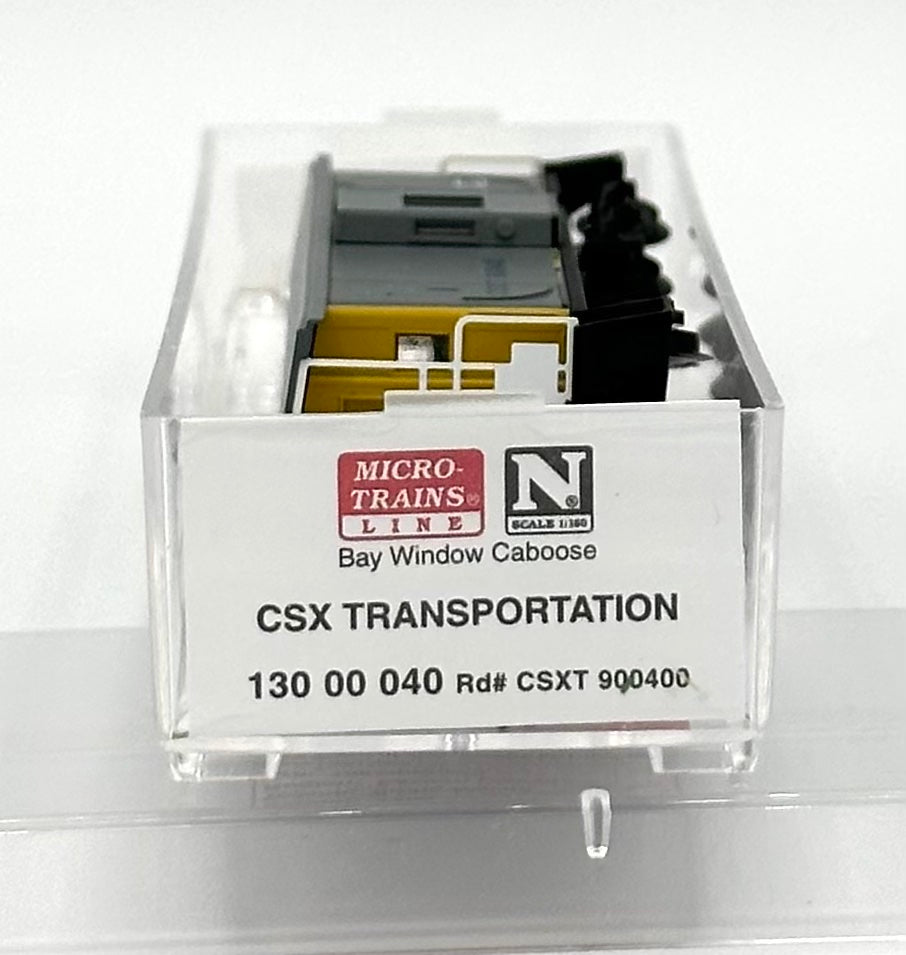 Micro Trains MTL 130 00 040 N Scale CSX Transportation Bay Window Caboose .