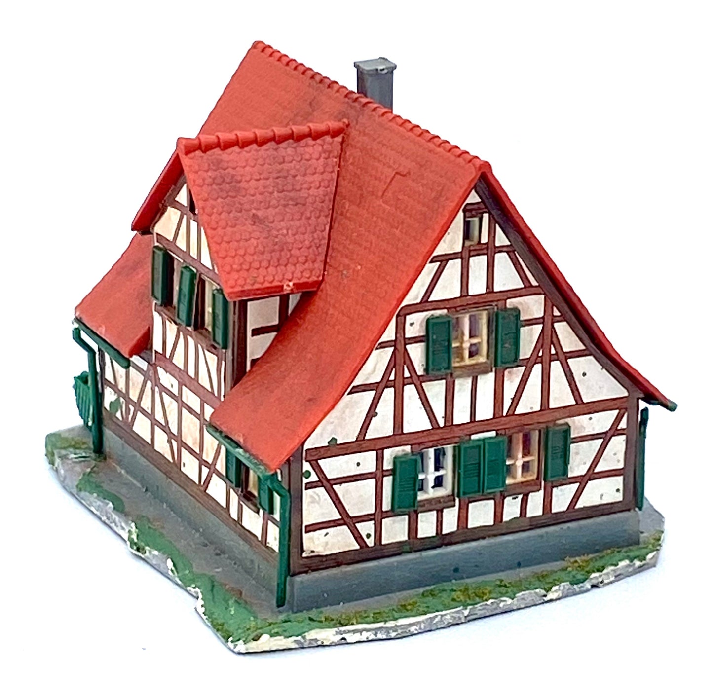 Kibri Z Scale 3-Story Timber Framed German Style House Fully Assembled