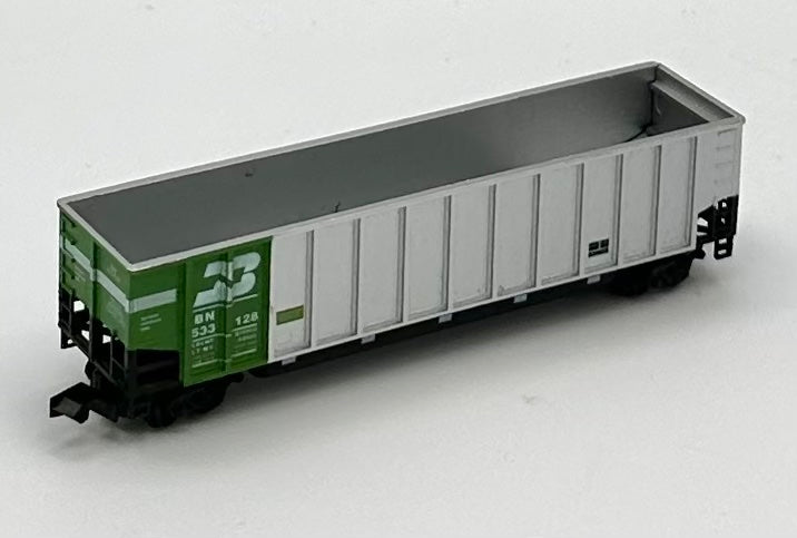 Deluxe Innovations N Scale Burlington Northern 14 Panel CoalPorter w/o Load BN533128