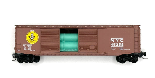 Micro Trains MTL Z Scale 506 00 162 New York Central 50' Boxcar Double Doors