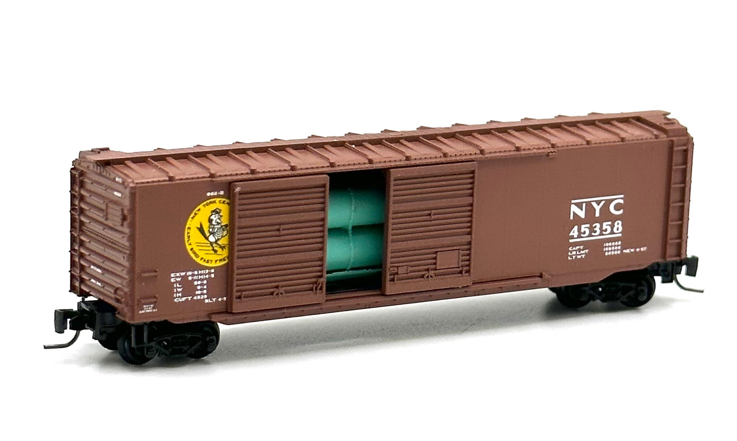 Micro Trains MTL Z Scale 506 00 162 New York Central 50' Boxcar Double Doors