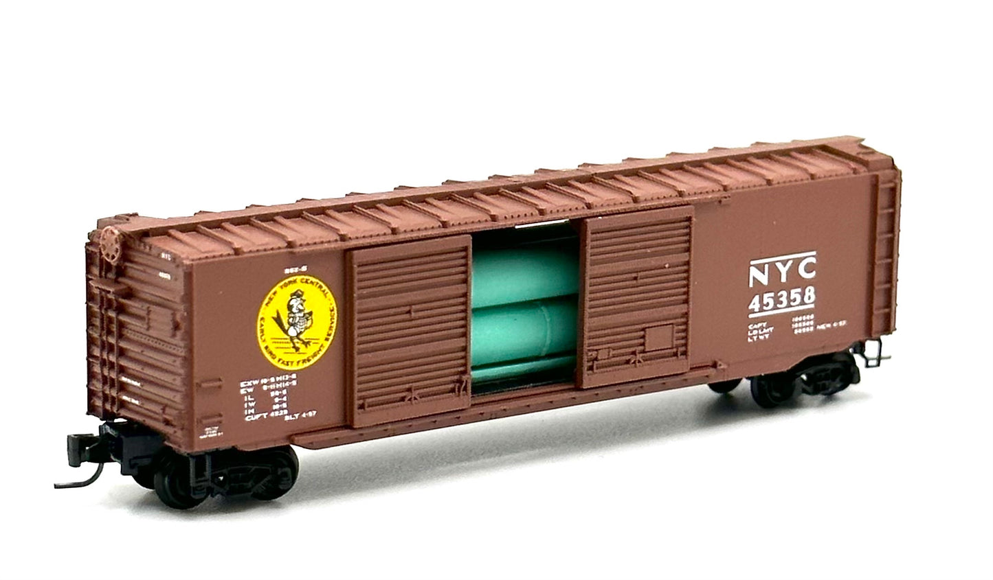 Micro Trains MTL Z Scale 506 00 162 New York Central 50' Boxcar Double Doors