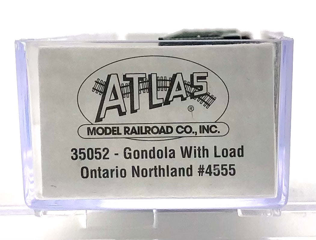 Atlas 35052 N gauge Ontario Northland ONT 4555 Gondola rivet sides + 5 Tank load