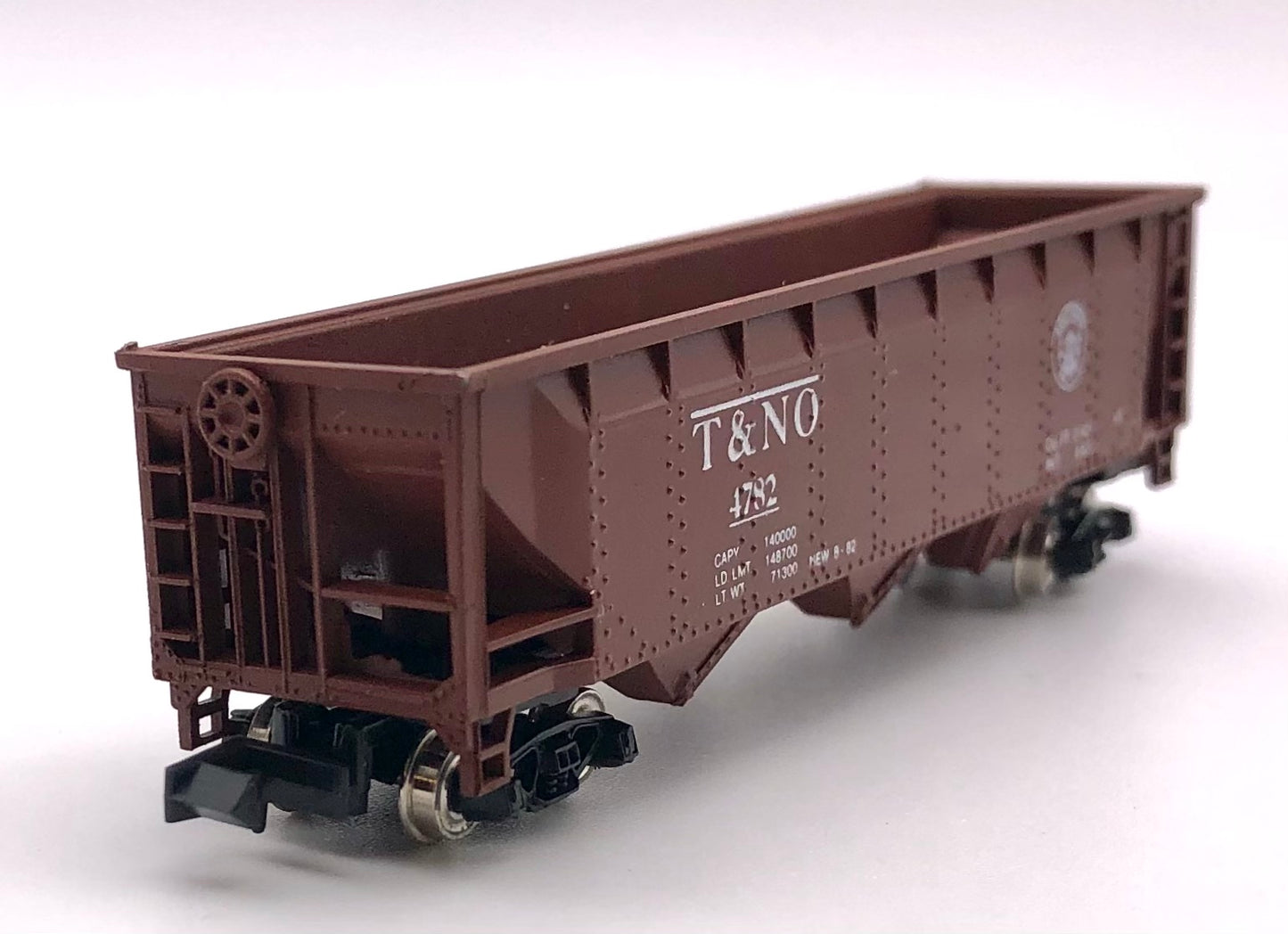 Con-Cor N Scale Texas & New Orleans  3 Bay  Open Hopper T&NO 4782