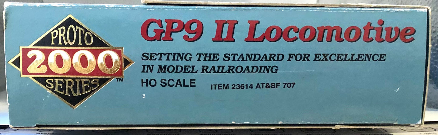 Proto 2000 (LifeLike) 23614 HO Scale Santa Fe GP9 II Diesel Locomotive 707