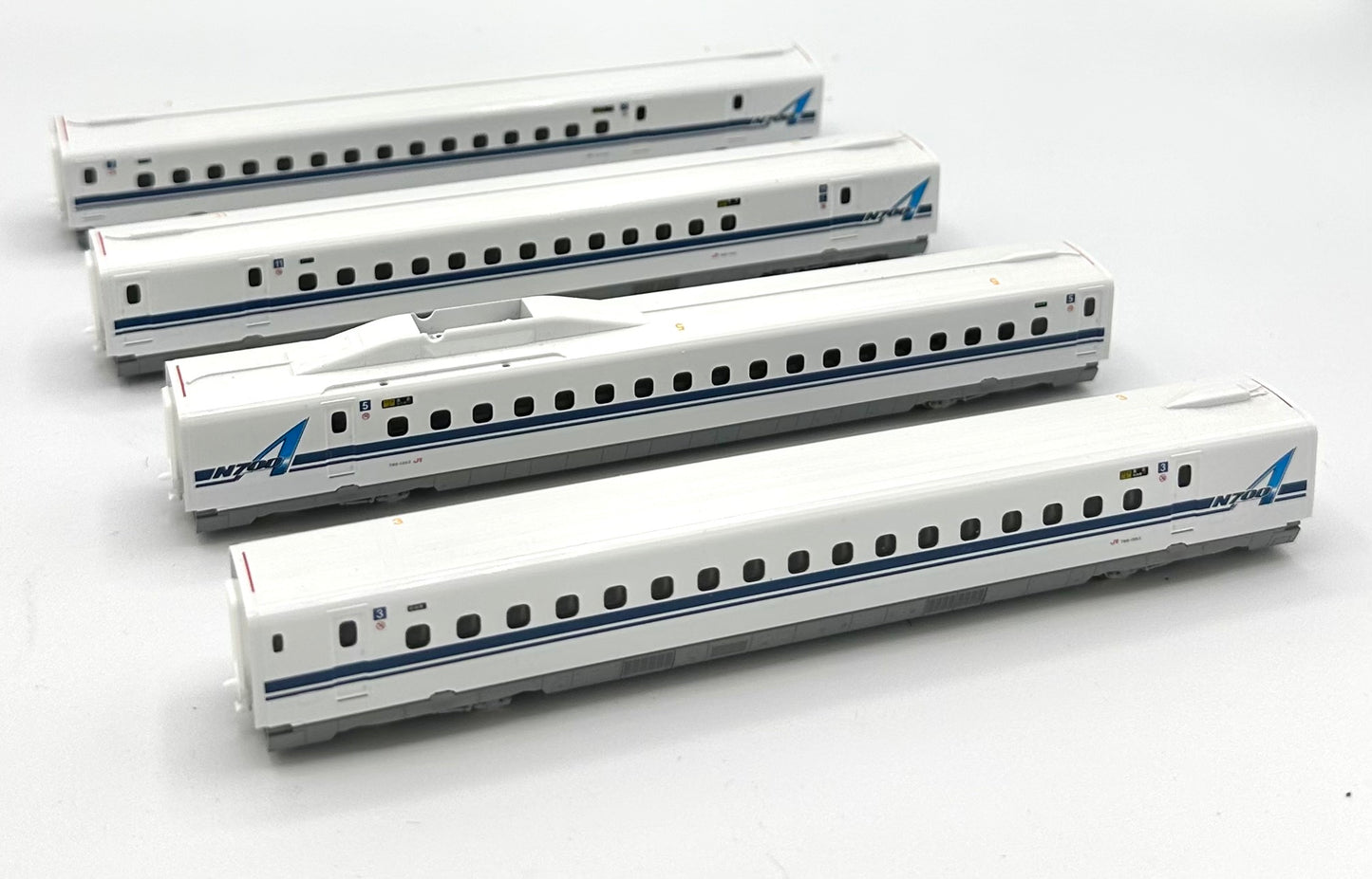 Kato N Scale 10-1176 N700A  Series Shinkansen "Nozomi"  Add on 8pc