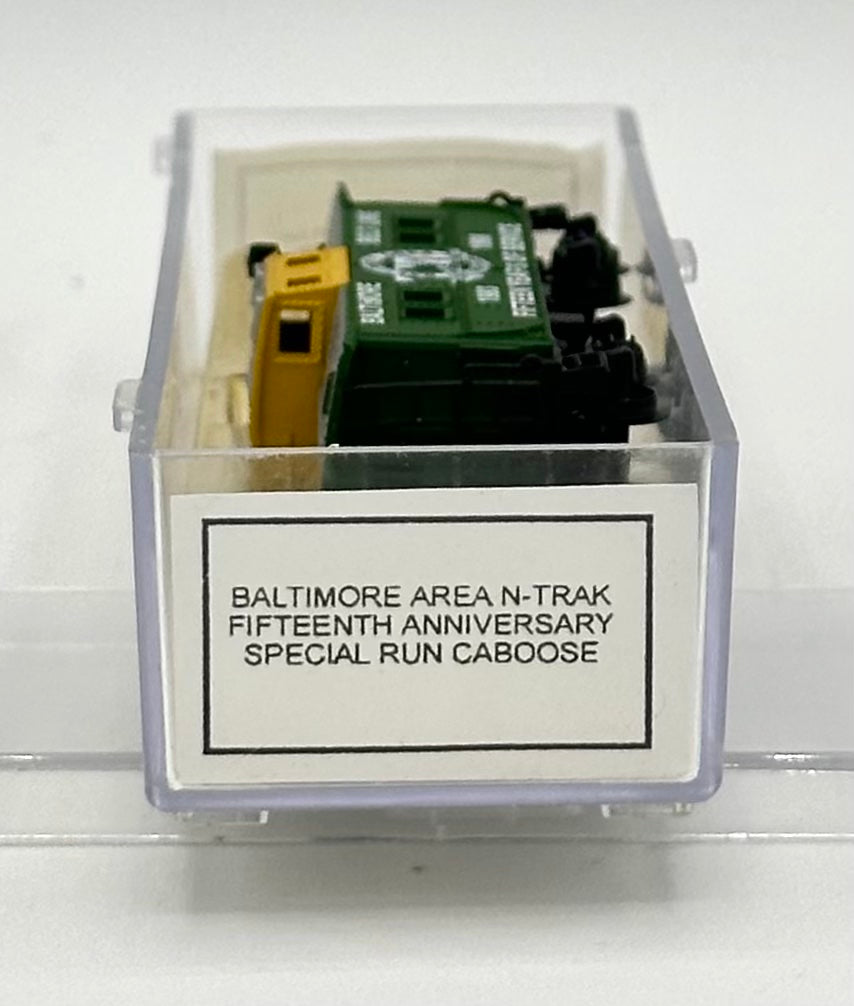 Life-Like N Scale Baltimore Area&nbsp; N-Trak 15th Anniversary Special Run Caboose