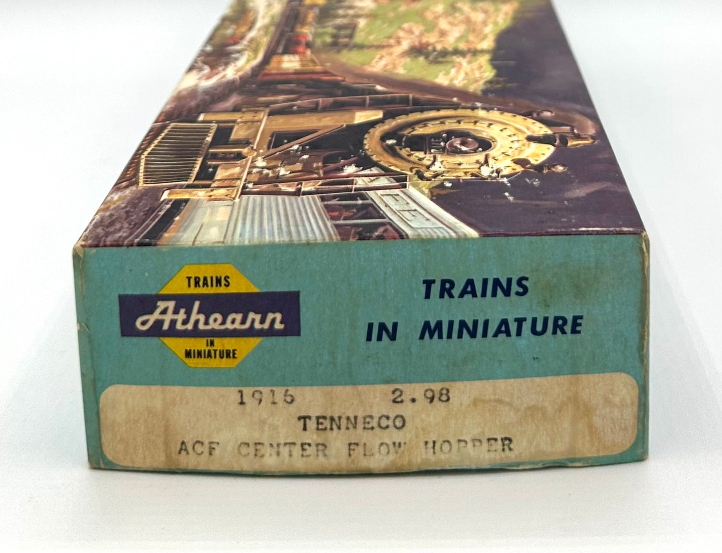 Athearn HO Scale 4 Bay ACF Covered Hopper "Tenneco Plastics " SHPX46478