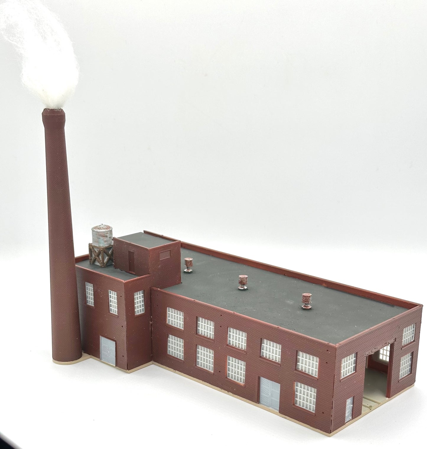 N Scale Maintenance Locomotive Shop/Shed Fully Assembled Lighted