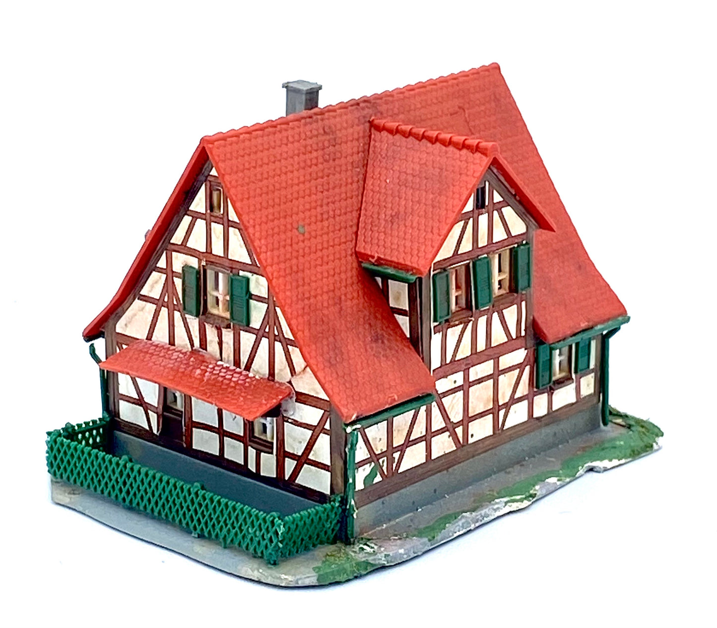 Kibri Z Scale 3-Story Timber Framed German Style House Fully Assembled