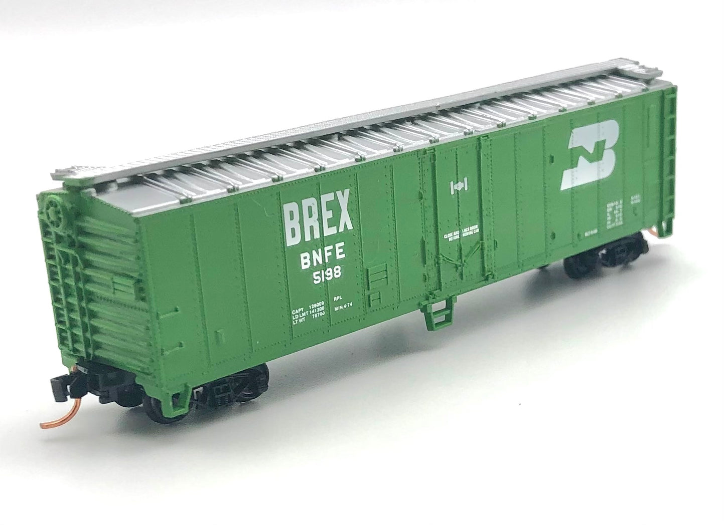 Atlas N Scale Burlington Northern 50' Mech. Reefer Car BNFE 5198