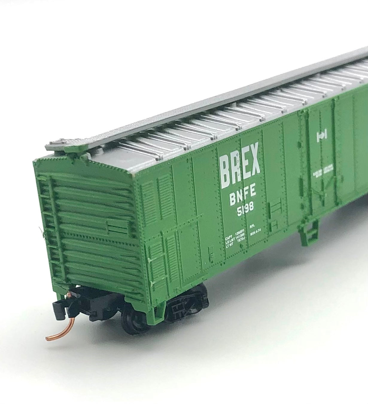 Atlas N Scale Burlington Northern 50' Mech. Reefer Car BNFE 5198