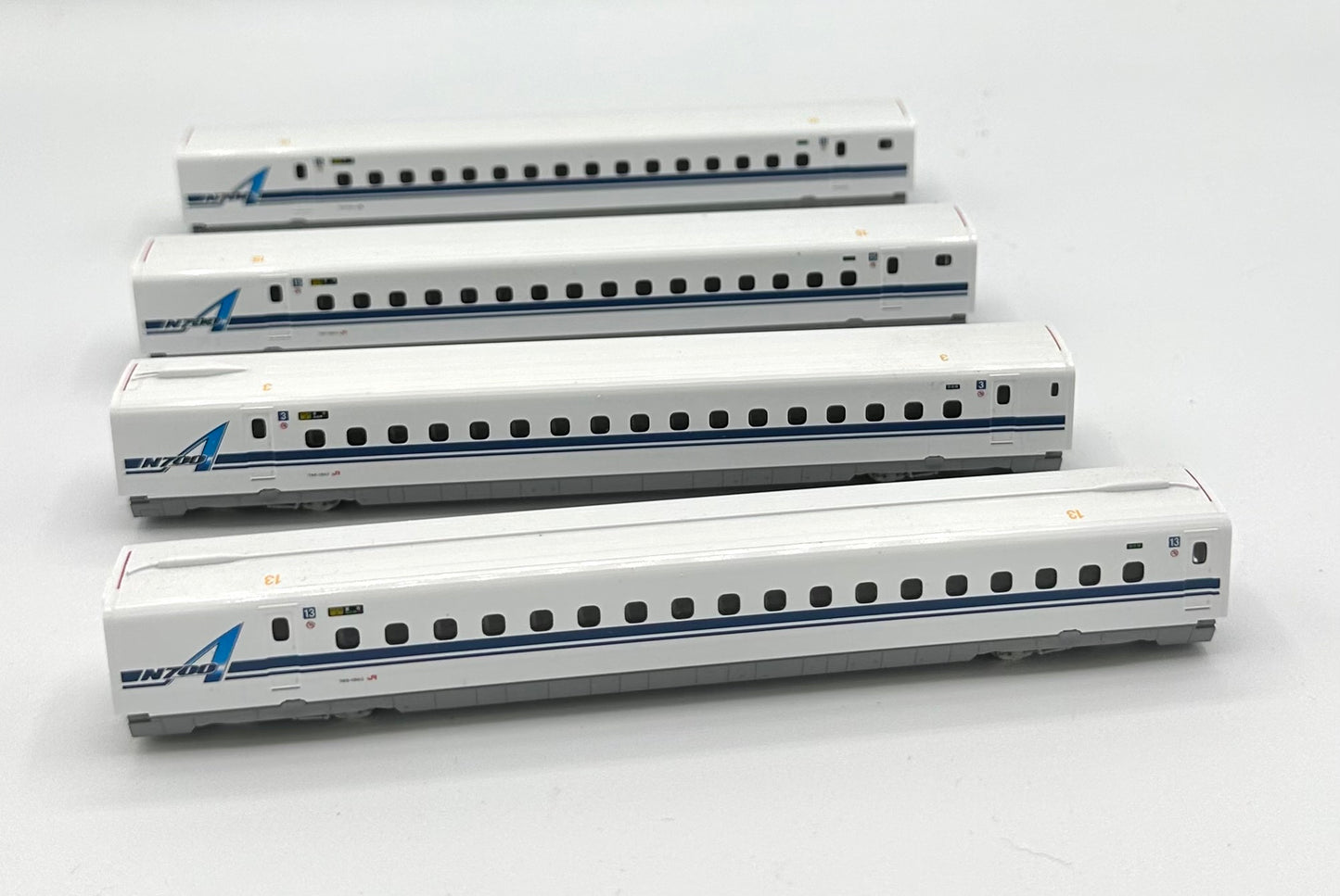 Kato N Scale 10-1176 N700A  Series Shinkansen "Nozomi"  Add on 8pc