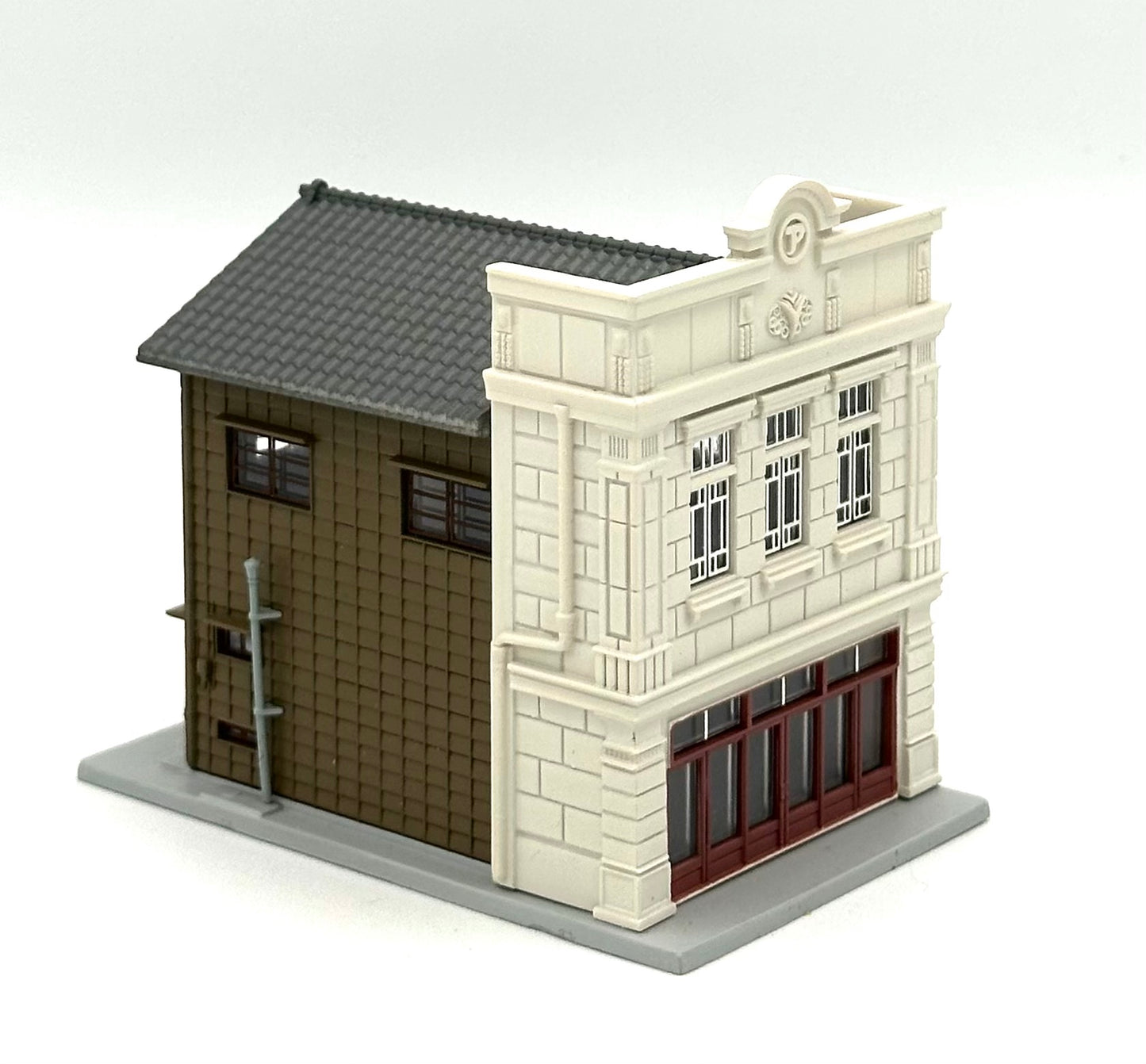 Kato N Scale 23-473 Stone Masonry Construction Shop Fully assembled