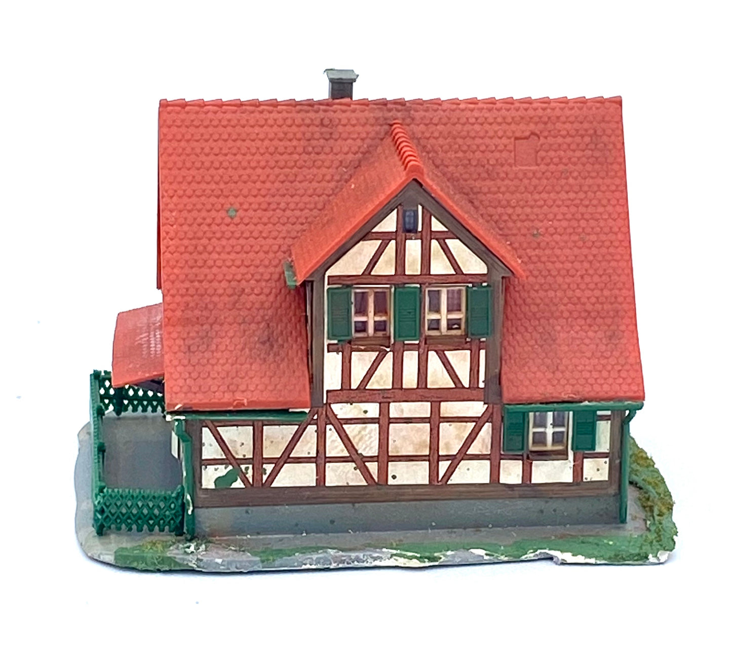 Kibri Z Scale 3-Story Timber Framed German Style House Fully Assembled