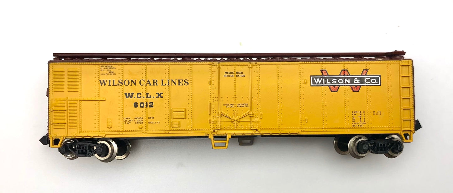 Atlas N Scale Wilson Car Lines 50' Mech. Reefer Car WCLX 6012