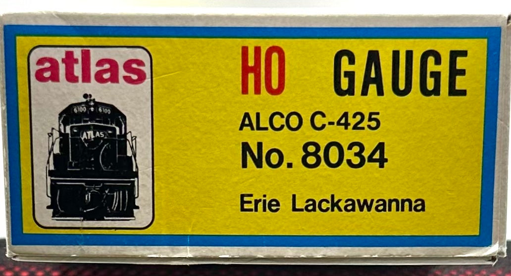 Atlas/Kato HO Scale 8034  Erie Lackawanna ALCO C-425 DC Diesel Locomotive 2457