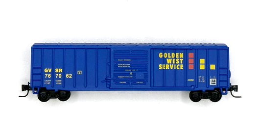 Micro Trains MTL Z Scale 14209-2  Golden West Service 50'  Rib Side Boxcar Single Door