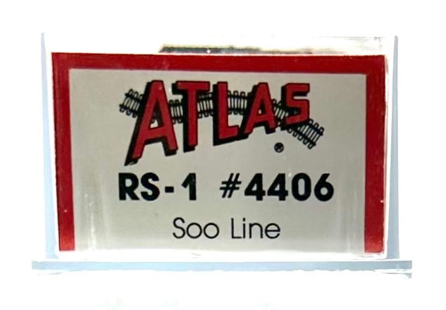 Atlas/Kato N Scale 4406 Soo Line RS-1 DC Diesel Locomotive 2368.