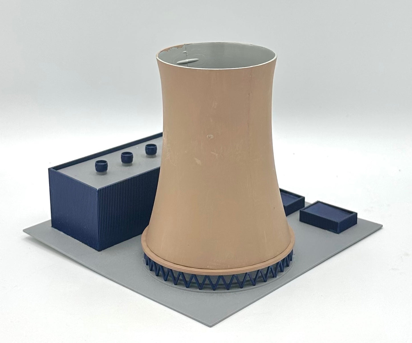 Heljan N Scale 3 mile Island Nuclear Power Plan Pre Meltdown 1979. Custom Painted