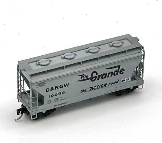 Micro-Trains MTL 92020 N Scale Rio Grande 2-Bay ACF Centerflow Covered Hopper