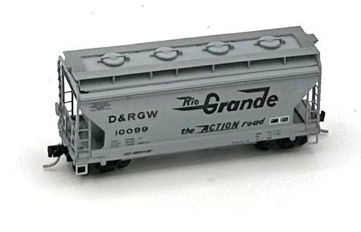 Micro-Trains MTL 92020 N Scale Rio Grande 2-Bay ACF Centerflow Covered Hopper