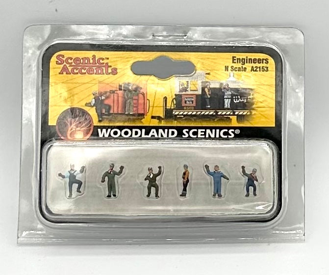 Woodland Scenics Scenic Accents N Scale  Engineers  A2153