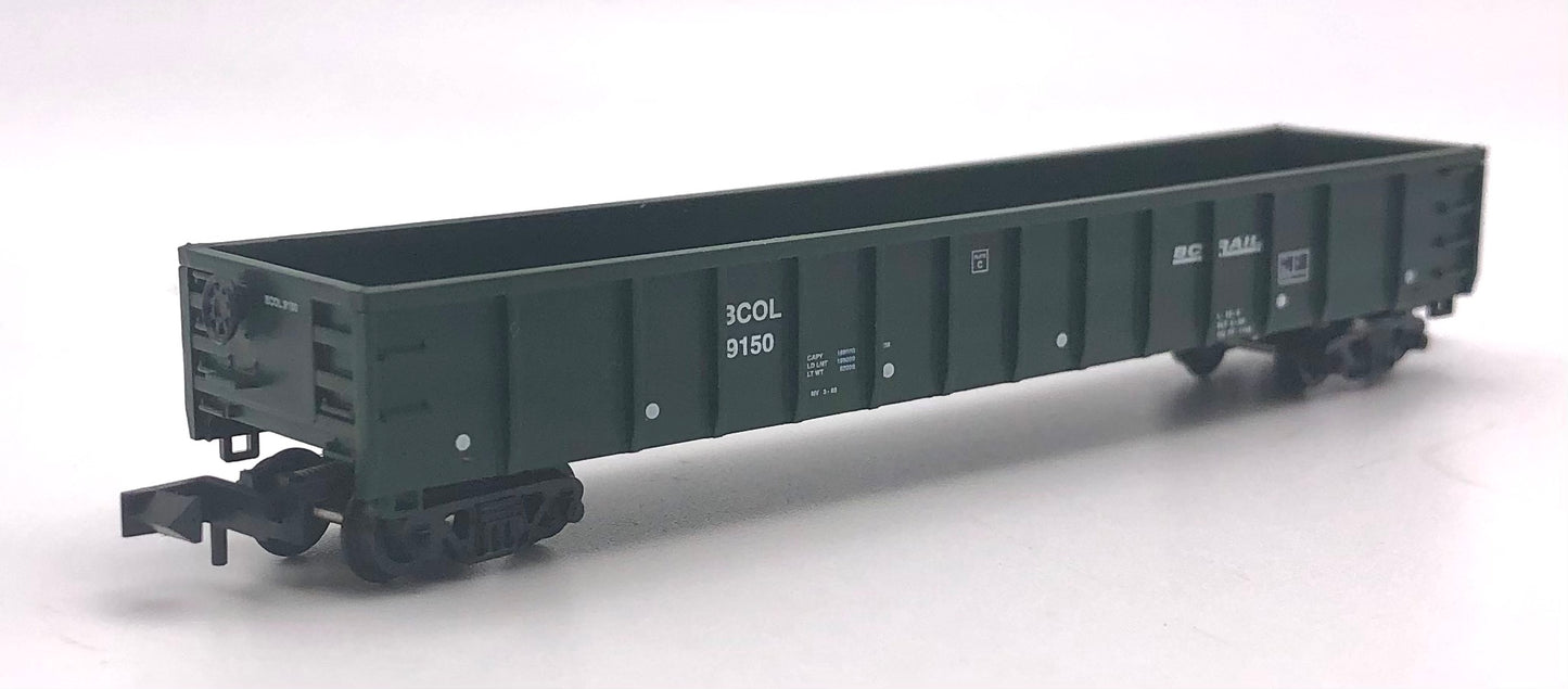 RoundHouse 84002 N Scale 50' Thrall Mill Gondola + MDC Knuckle coupler conversion