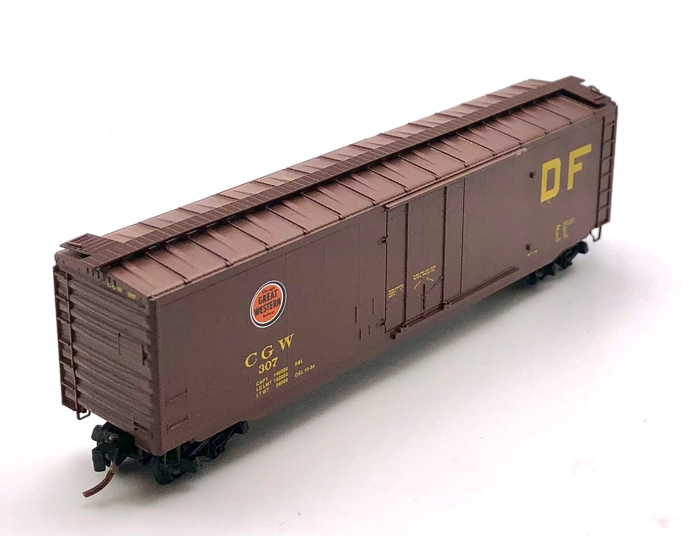 Micro Trains MTL N Scale 32300 Chicago Great Wester 50'' STD. Boxcar Single Door