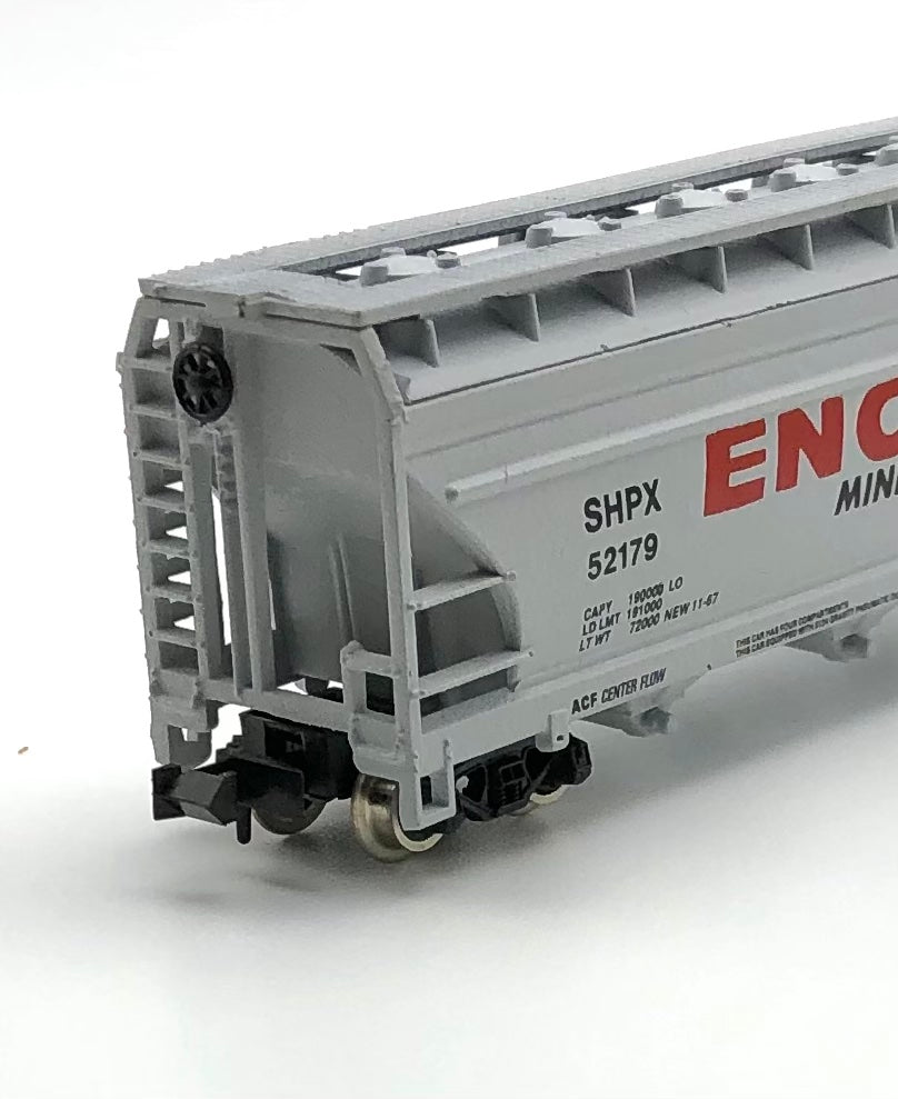 Atlas  N Scale 3709 SHPX 52179 Engelhard Center Flow 4 Bay Hopper